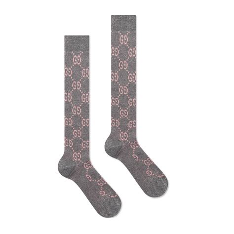 gucci lame gg socks|gucci socks women.